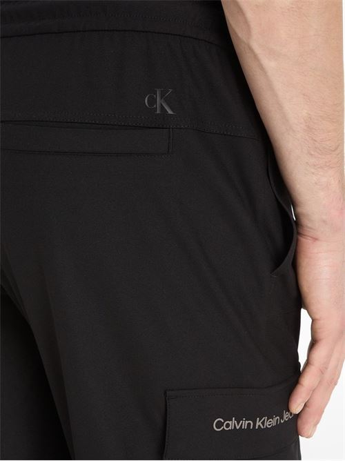 technical logo repeat hwk pant CALVIN KLEIN JEANS | J30J324686BEH